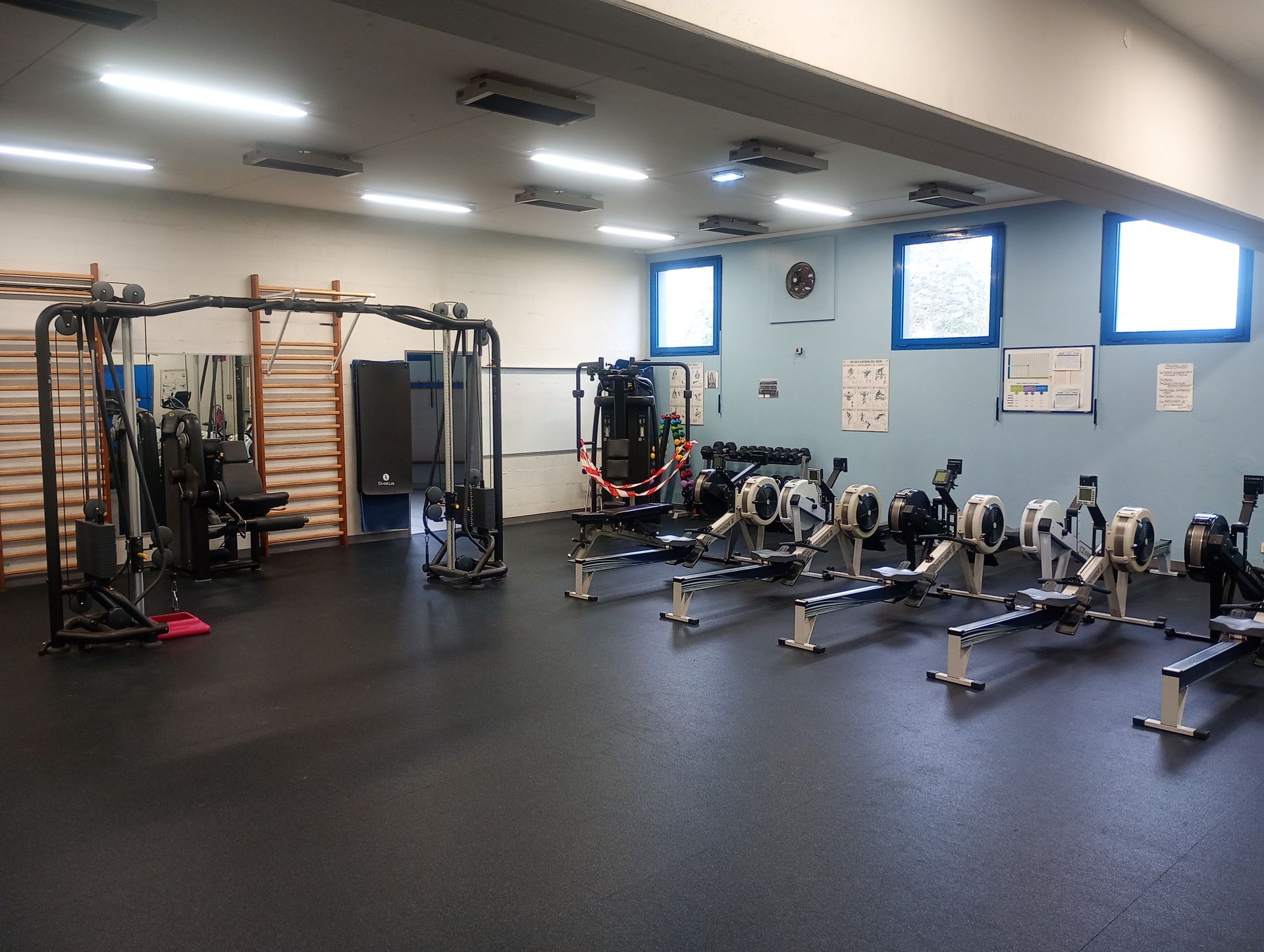 Salle de musculation cardio